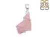Rose Quartz Rough Pendant-SP RSQ-1-173