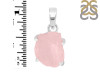 Rose Quartz Rough Pendant-SP RSQ-1-206