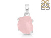 Rose Quartz Rough Pendant-SP RSQ-1-206