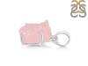 Rose Quartz Rough Pendant-SP RSQ-1-206