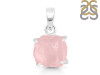 Rose Quartz Rough Pendant-SP RSQ-1-208