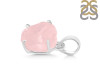 Rose Quartz Rough Pendant-SP RSQ-1-209