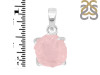 Rose Quartz Rough Pendant-SP RSQ-1-210