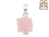 Rose Quartz Rough Pendant-SP RSQ-1-210