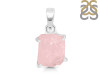 Rose Quartz Rough Pendant-SP RSQ-1-211