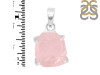 Rose Quartz Rough Pendant-SP RSQ-1-212