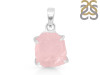 Rose Quartz Rough Pendant-SP RSQ-1-212
