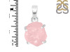Rose Quartz Rough Pendant-SP RSQ-1-213