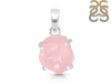 Rose Quartz Rough Pendant-SP RSQ-1-213