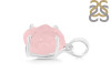 Rose Quartz Rough Pendant-SP RSQ-1-213