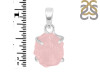Rose Quartz Rough Pendant-SP RSQ-1-215