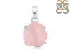 Rose Quartz Rough Pendant-SP RSQ-1-216
