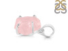 Rose Quartz Rough Pendant-SP RSQ-1-216