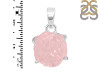 Rose Quartz Rough Pendant-SP RSQ-1-217