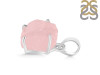 Rose Quartz Rough Pendant-SP RSQ-1-220