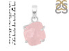 Rose Quartz Rough Pendant-SP RSQ-1-221