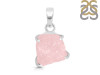 Rose Quartz Rough Pendant-SP RSQ-1-226