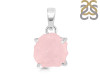 Rose Quartz Rough Pendant-SP RSQ-1-227