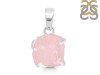 Rose Quartz Rough Pendant-SP RSQ-1-232