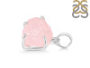 Rose Quartz Rough Pendant-SP RSQ-1-232
