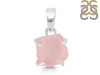 Rose Quartz Rough Pendant-SP RSQ-1-237
