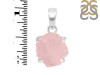 Rose Quartz Rough Pendant-SP RSQ-1-238