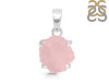 Rose Quartz Rough Pendant-SP RSQ-1-238