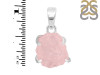 Rose Quartz Rough Pendant-SP RSQ-1-240