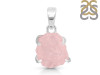 Rose Quartz Rough Pendant-SP RSQ-1-240