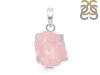 Rose Quartz Rough Pendant-SP RSQ-1-243