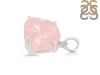 Rose Quartz Rough Pendant-SP RSQ-1-245
