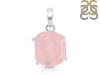Rose Quartz Rough Pendant-SP RSQ-1-247