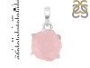 Rose Quartz Rough Pendant-SP RSQ-1-249