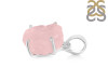 Rose Quartz Rough Pendant-SP RSQ-1-249