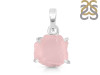 Rose Quartz Rough Pendant-SP RSQ-1-252