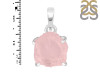 Rose Quartz Rough Pendant-SP RSQ-1-257