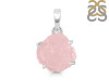 Rose Quartz Rough Pendant-SP RSQ-1-259