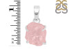 Rose Quartz Rough Pendant-SP RSQ-1-262