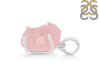 Rose Quartz Rough Pendant-SP RSQ-1-262