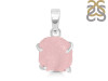 Rose Quartz Rough Pendant-SP RSQ-1-263
