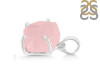 Rose Quartz Rough Pendant-SP RSQ-1-263