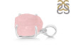 Rose Quartz Rough Pendant-SP RSQ-1-264