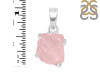 Rose Quartz Rough Pendant-SP RSQ-1-265