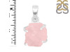Rose Quartz Rough Pendant-SP RSQ-1-266