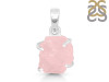 Rose Quartz Rough Pendant-SP RSQ-1-266