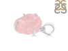 Rose Quartz Rough Pendant-SP RSQ-1-267