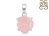 Rose Quartz Rough Pendant-SP RSQ-1-269