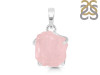 Rose Quartz Rough Pendant-SP RSQ-1-273