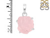 Rose Quartz Rough Pendant-SP RSQ-1-274