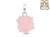 Rose Quartz Rough Pendant-SP RSQ-1-274